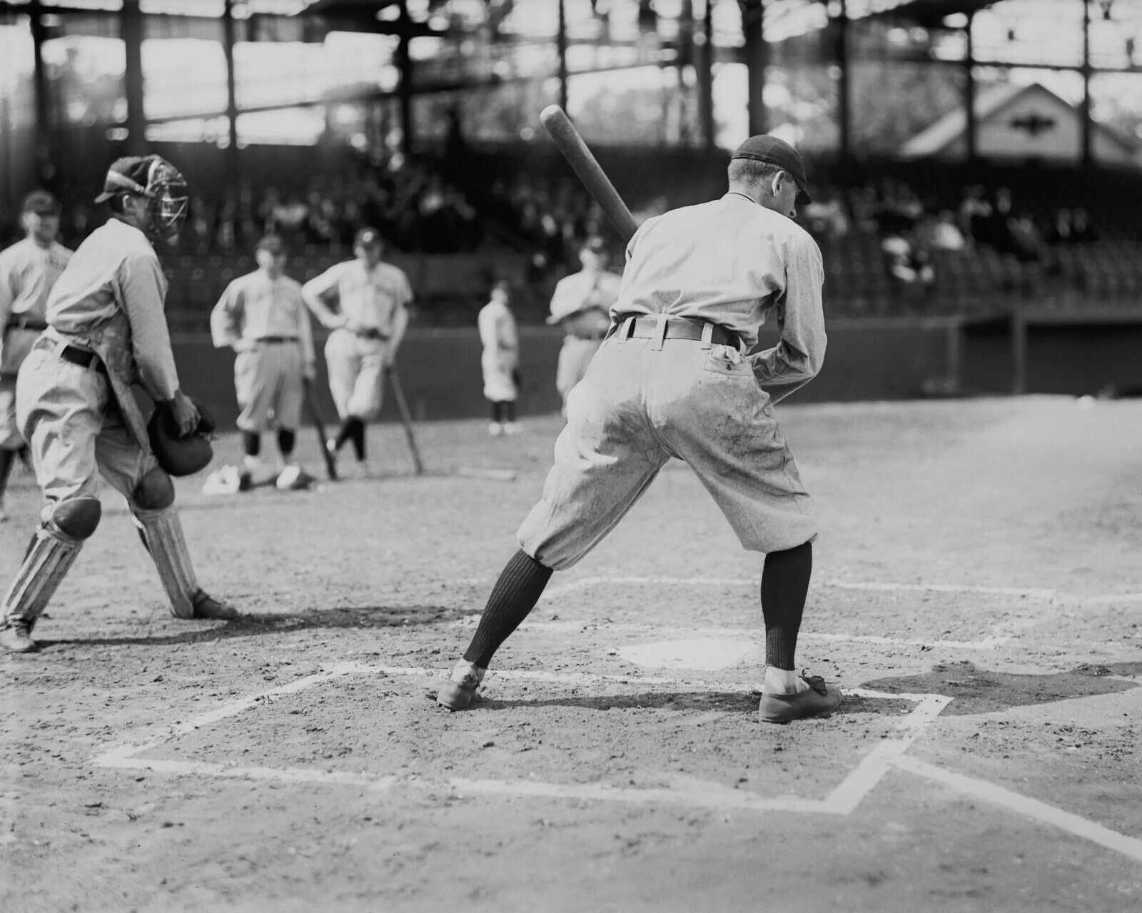 Joe Jackson & Nap Lojoie Cleveland Naps and Ty Cobb Detroit Tigers 8x10  Photo